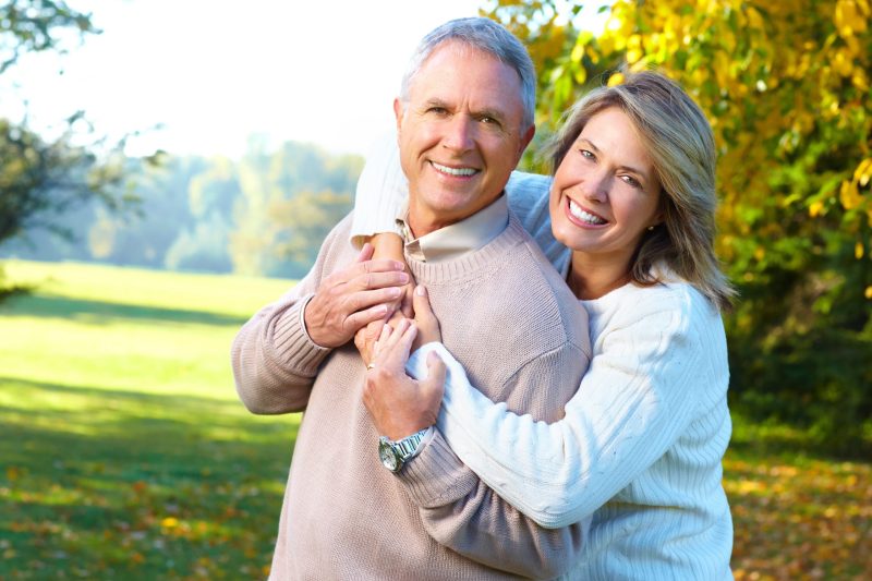 Park Homes For Sale UK | Countrywide Park Homes | Retired Couple Smiling